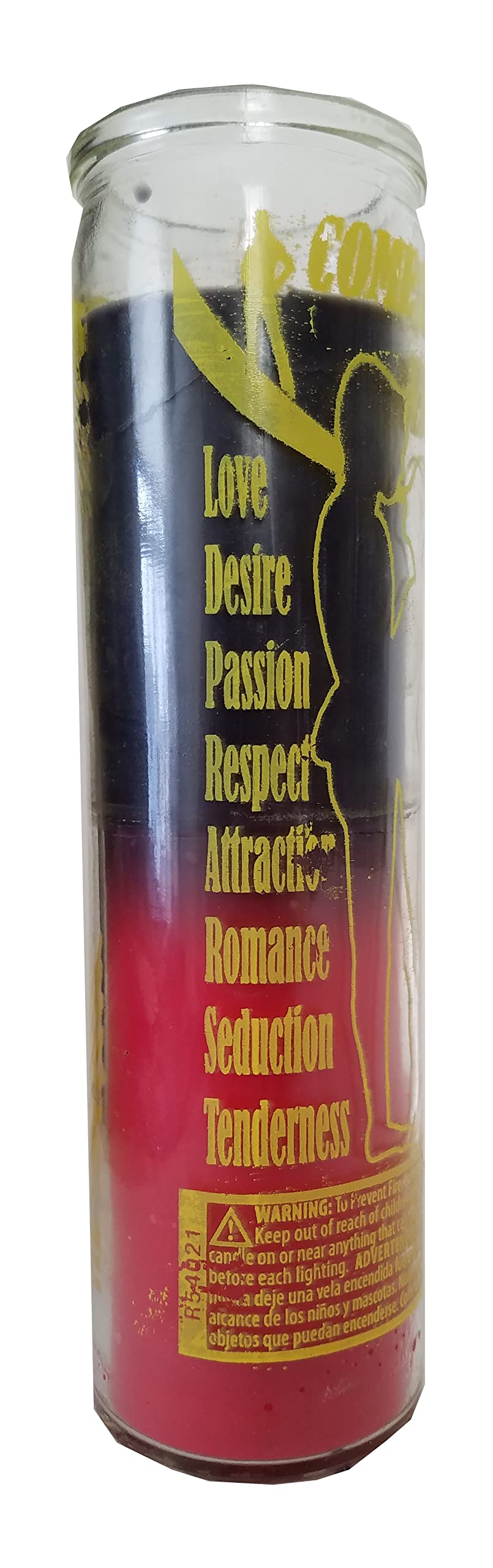 Amazon.com: Ven A Mi (Come to Me) Black/Red Candle : Home & Kitchen