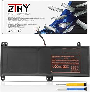 PA70BAT-4 Battery Replacement for Clevo PA70HS PA71HP6 PA71HS PA71ES PA70HS-G PA71HP6-G Schenker Technologies XMG Pro 17 WOOKING S17 Pro-8U Hasee KINGBOOK G97E G99E Powerspec 1710 Sager NP8370 NP8375