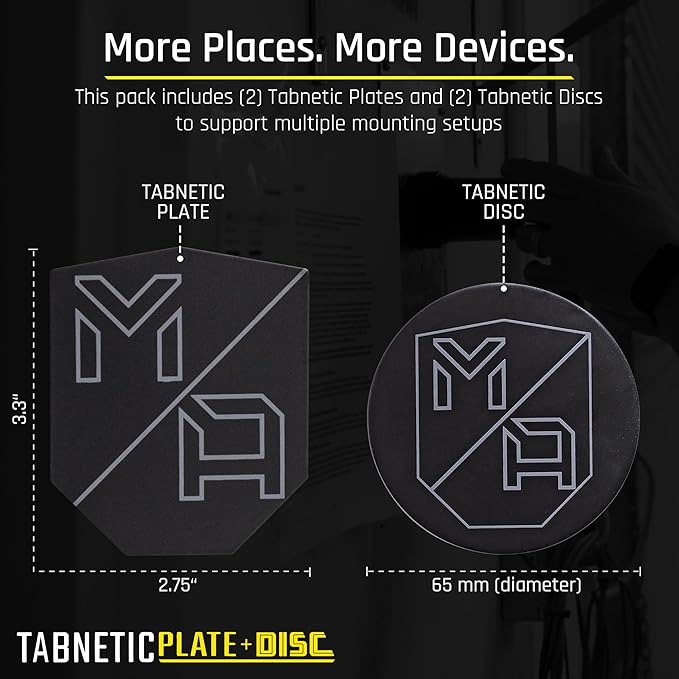 Mob Armor TabNetic Combo Pack - Soportes magnéticos para tablet miniatura 4