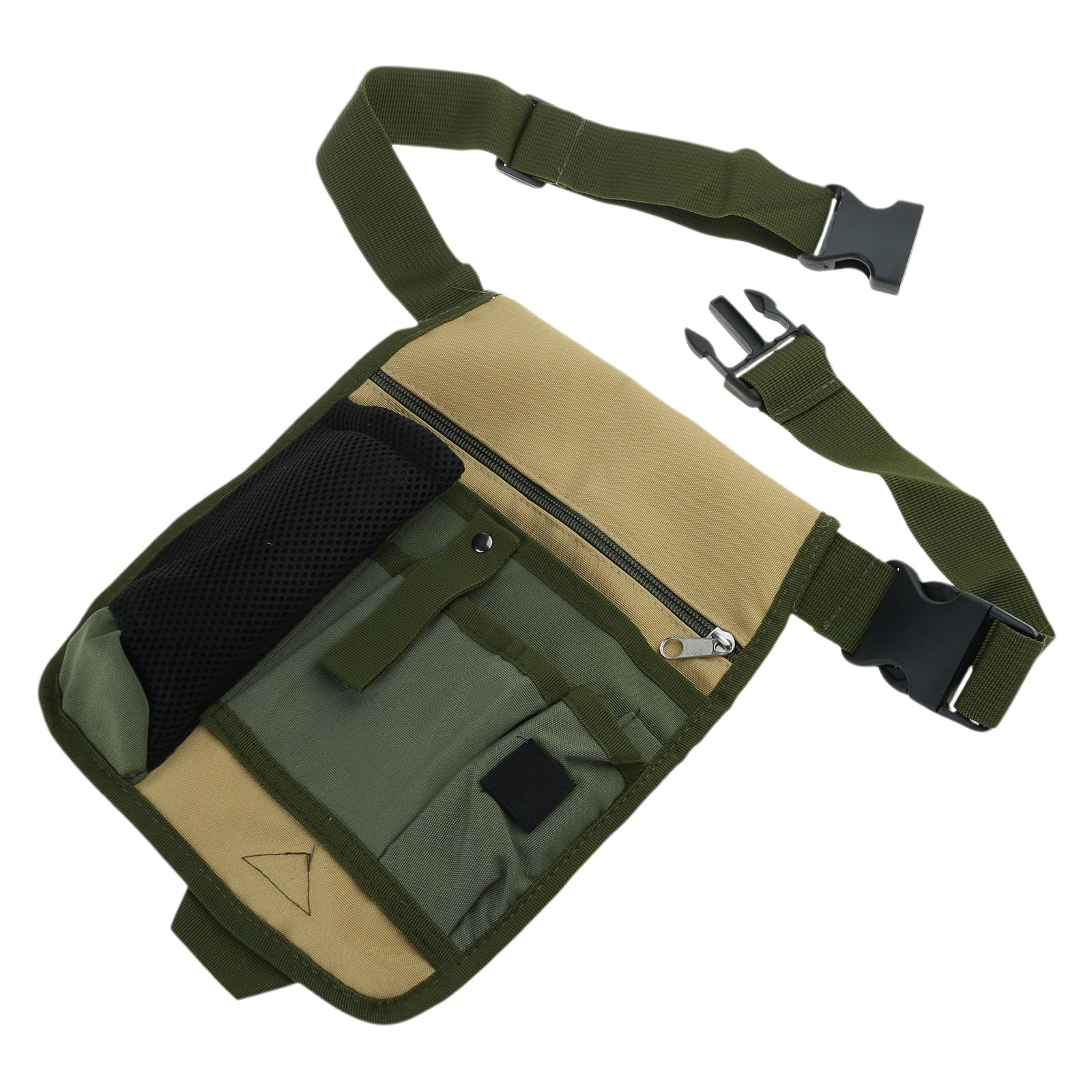 Lerpwige Green Tool Belt Pouches/Work Apron For Carpentry And Builders,Oxford Cloth Constructions, Adjustable Belt For Electrician Tool Pouches
