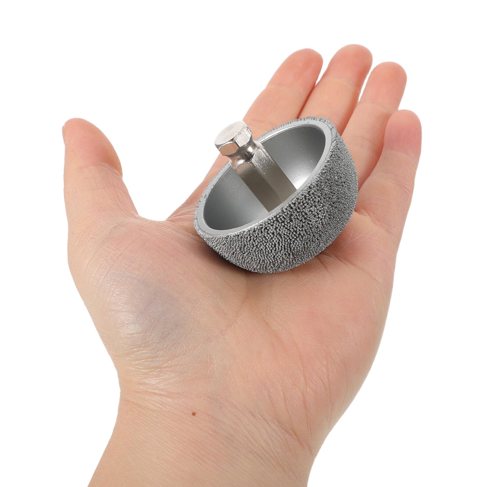 Strumento la Riparazione degli Pneumatici Ruota Tampone in Allumina Argento, Bassa Rumorosità e Riparazione Efficiente per Officine Pneumatici e Servizi Onsite