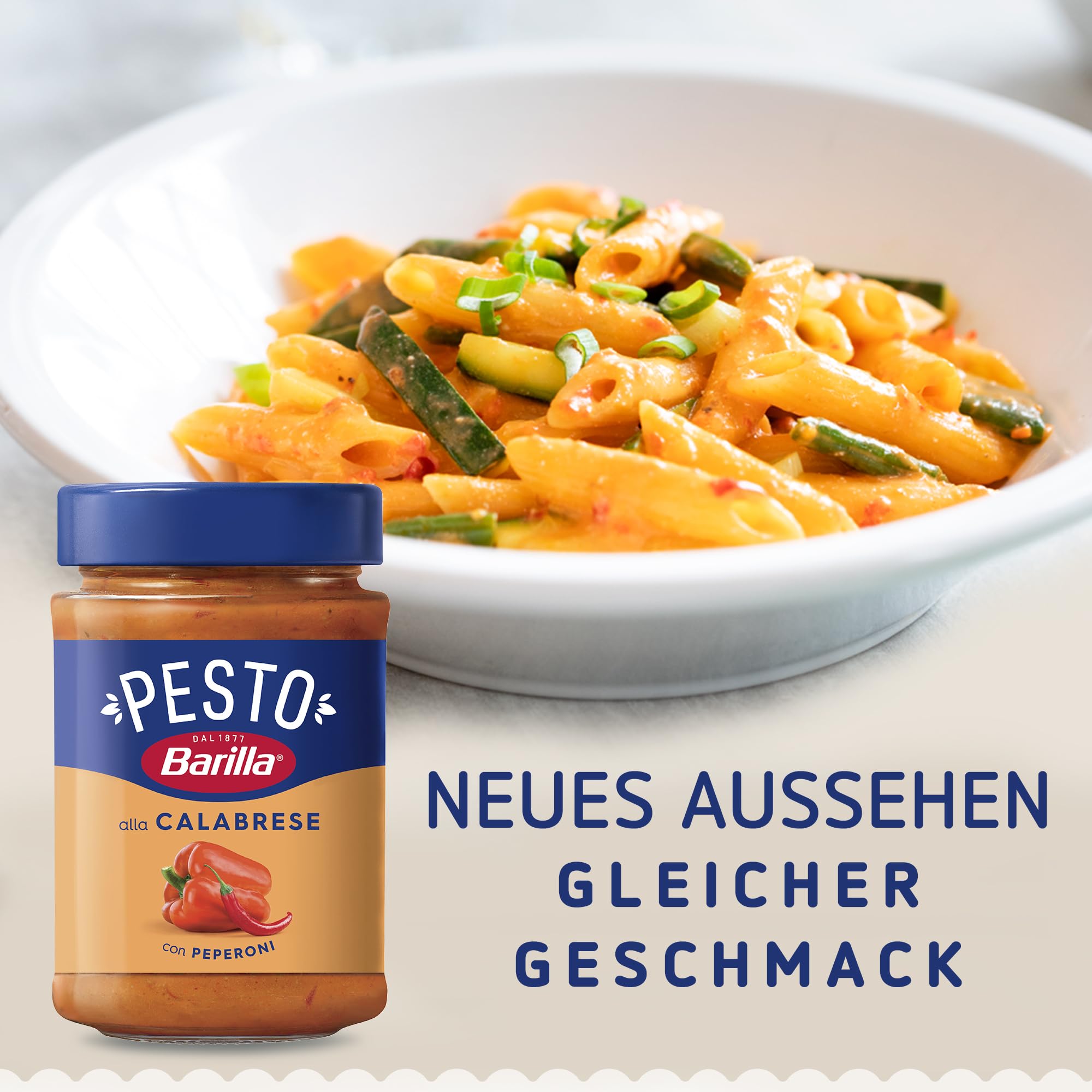 Barilla Pesto Rosso alla Calabrese - Confezione 12 Pezzi