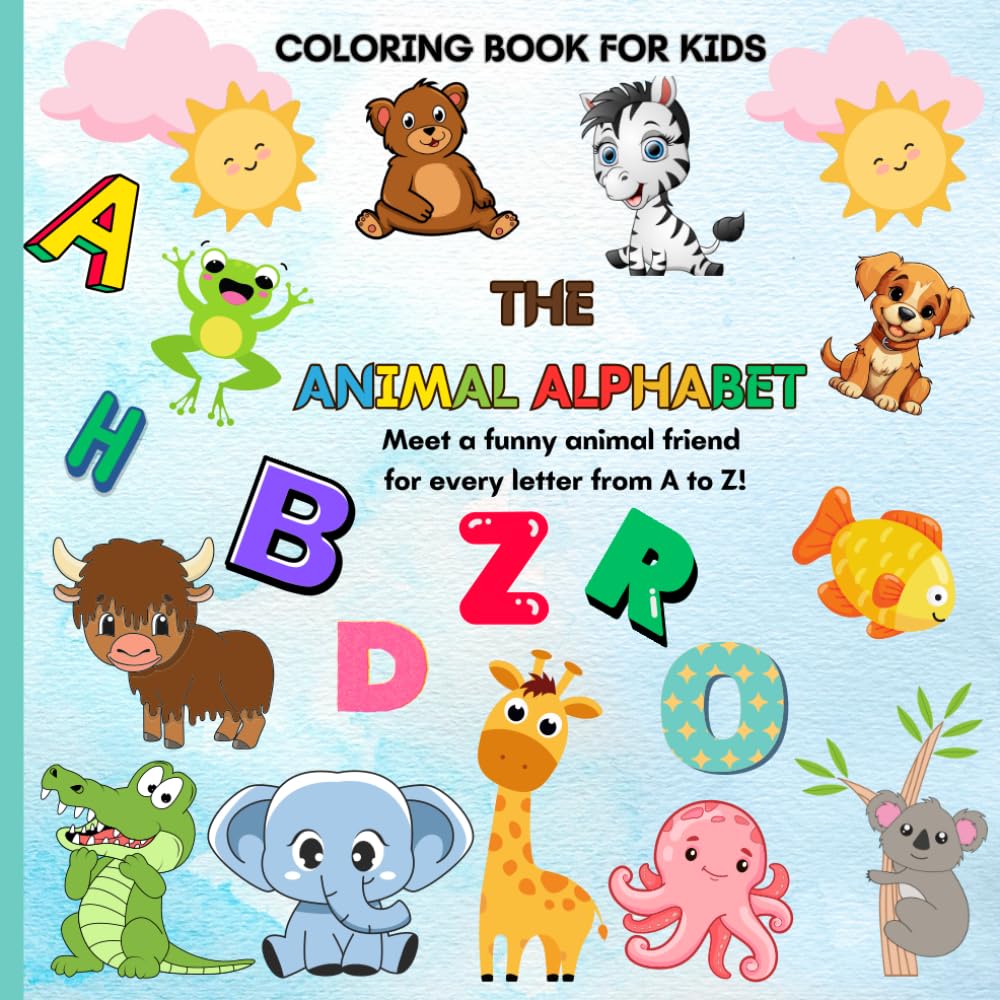 The Animal Alphabet: Meet a funny animal friend for every letter from A to Z