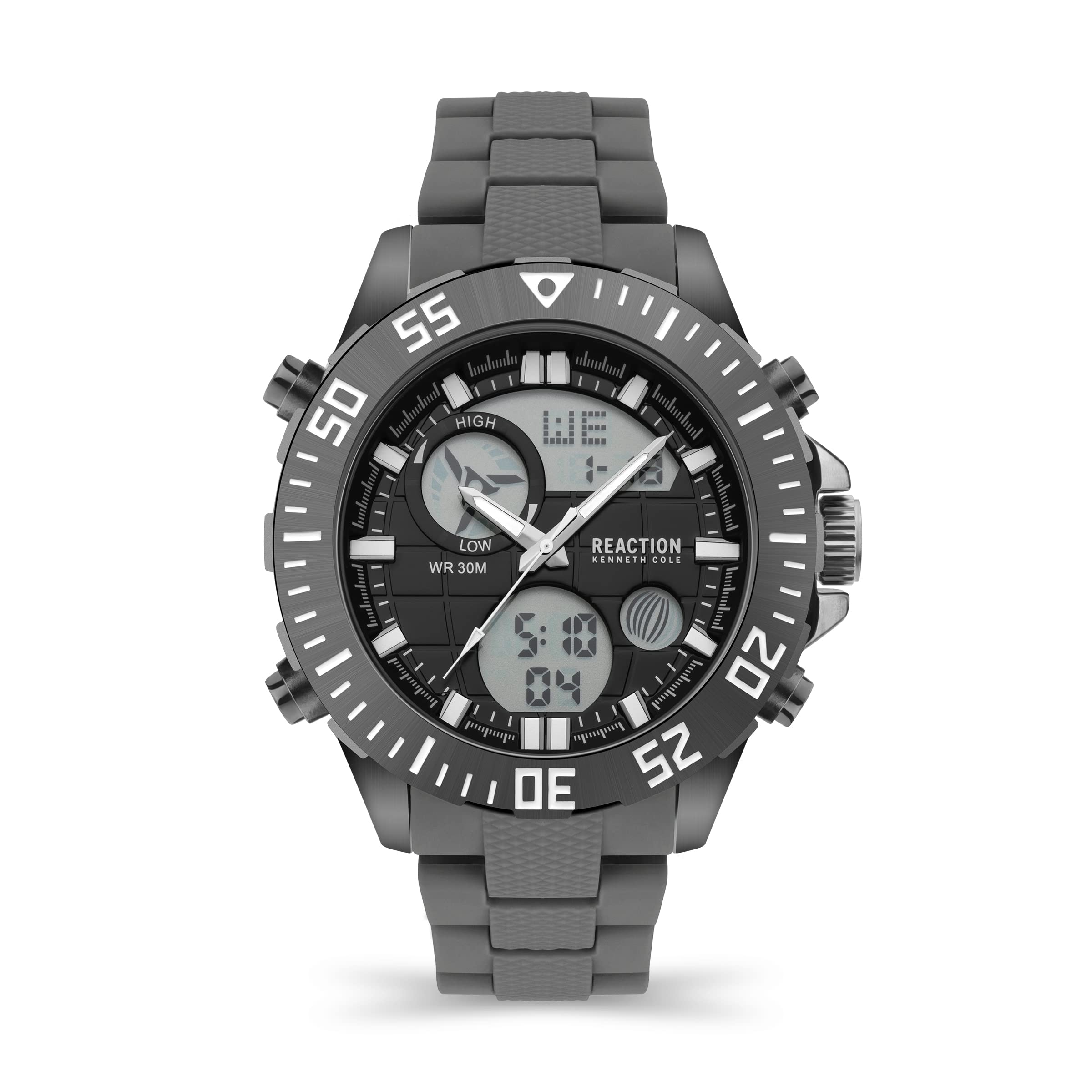 Kenneth Cole Reaction Analog-Digital Black Dial Mens Watch-KRWGP2192202 (B09TS21PSR) Amazon Price History, Amazon Price Tracker
