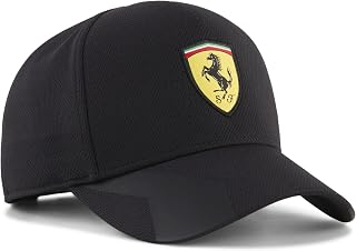 PUMA | Scuderia Ferrari Youth 5 Panel Baseball Cap Black Price In India