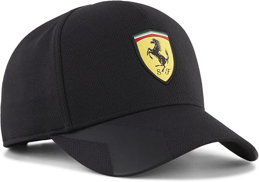 PUMA | Scuderia Ferrari Youth 5 Panel Baseball Cap Black