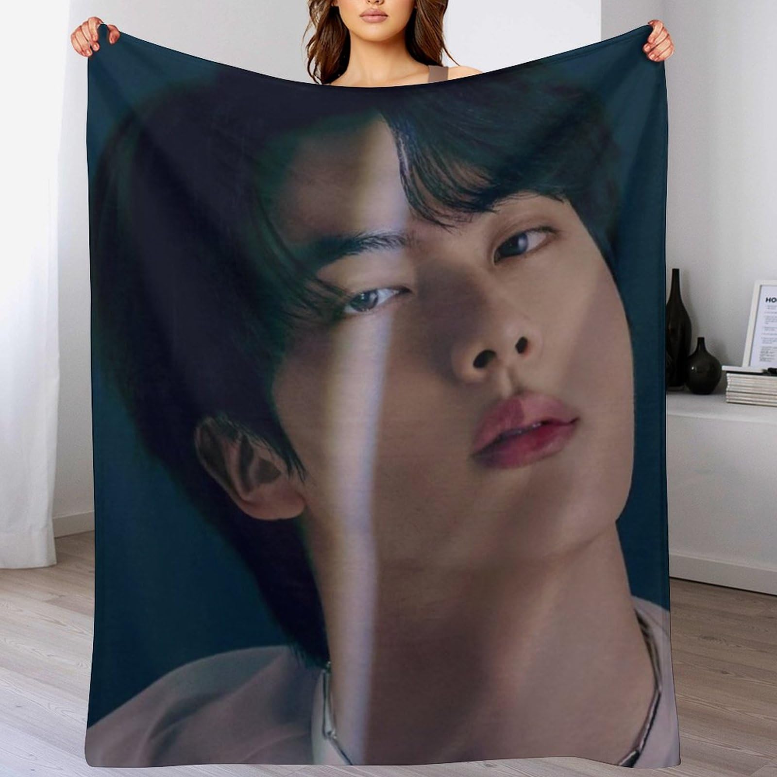 bts ジン ブランケット Amazon｜BTS Jin ブランケット 掛け毛布 洗える 耐久性 毛布