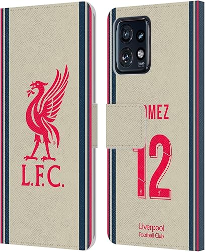 Head Case Designs Officially Licensed Liverpool Football Club Joe Gomez 202122 Players Away Kit Group 1 Leather Book Wallet Case Cover Compatible