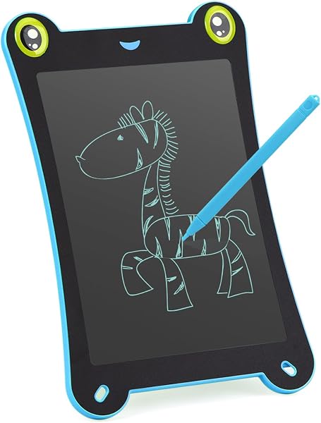 8,5-inch newyes LCD Tablet With écriture-electronics Board – For Office And School Children Drawing and Writing Tablet Frog-blue - 1