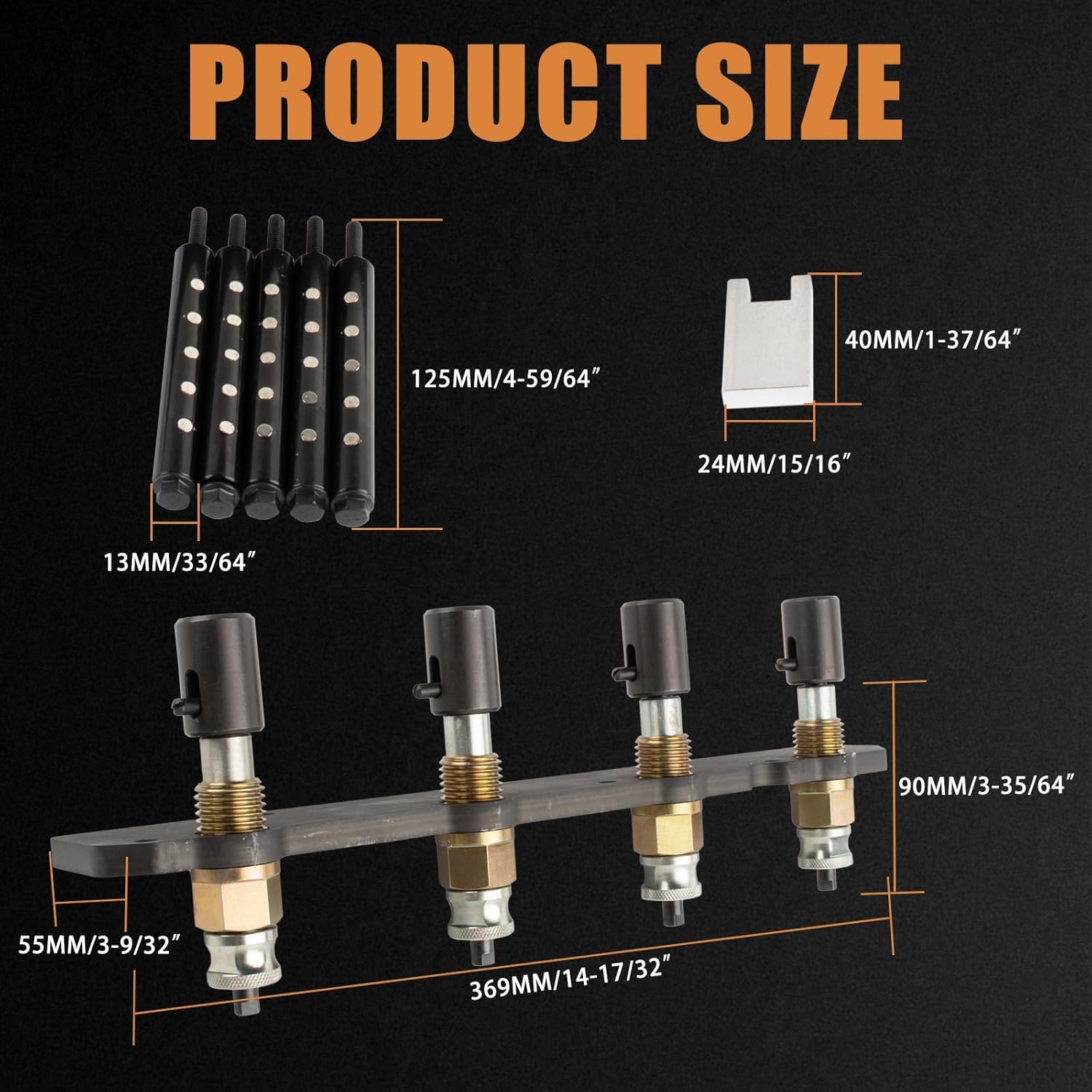 2358022 Fuel Injector Removal Install Tool Kit Compatible with BMW F20 F21 F22 F23 F30 F31 F45 F46 F48 X1 Mini F54 F55 F56 F60 Engine B36 B38 B48