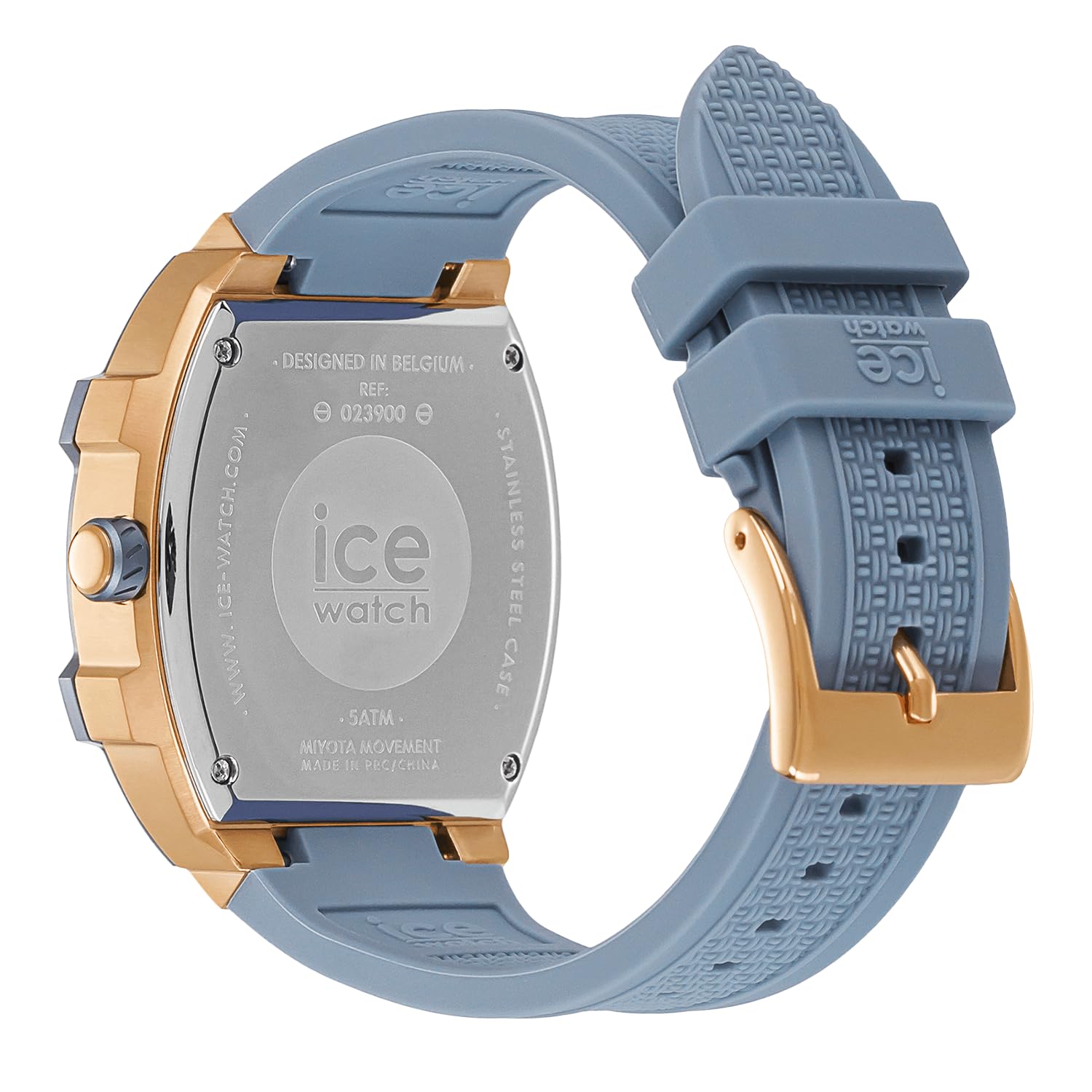 ICE-WATCH - ICE boliday Steel - Orologio con cinturino in silicone (medio)