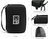 Funda GameLo RG35XX Plus, estuche portátil para consola RG35XX Plus, guarda consola, cable de carga y accesorios, con correas y hebillas en D, ligera, compacta y fácil de llevar, Negro por GameLo 7