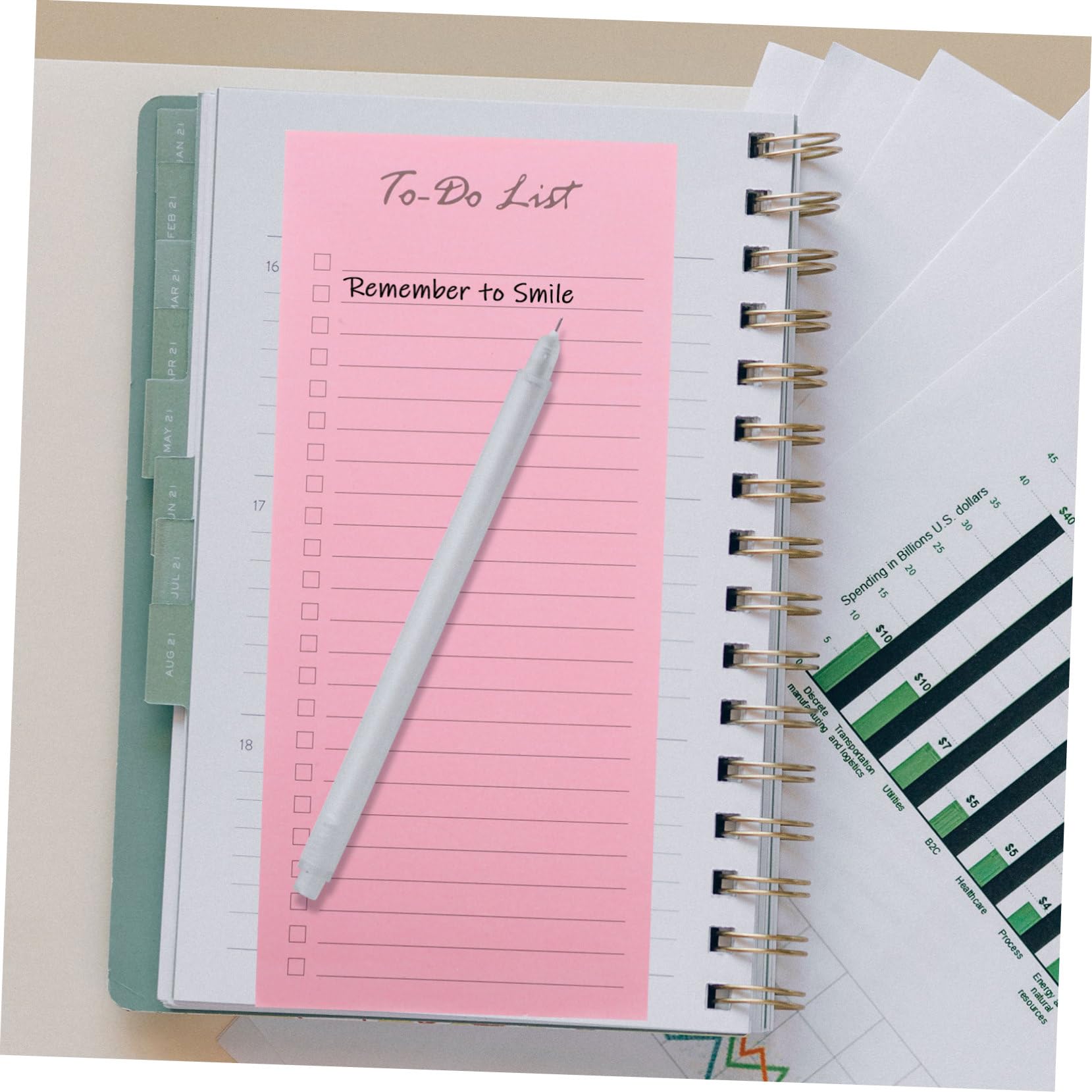 Bloc Notes de Planification de Blocs Notes Autocollants pour Rappel de Tâches des Tâches et Planification Portable pour Travail et École