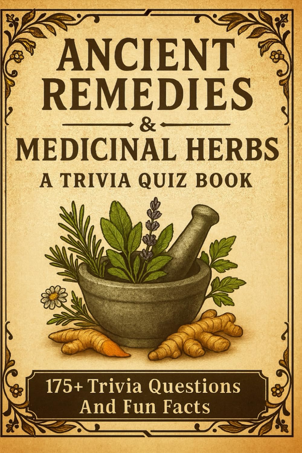 MEDICINAL HERBS - A Trivia Quiz Book: 175+ Trivia Questions And Answers About Healing Herbs & Ancient Natural Remedies