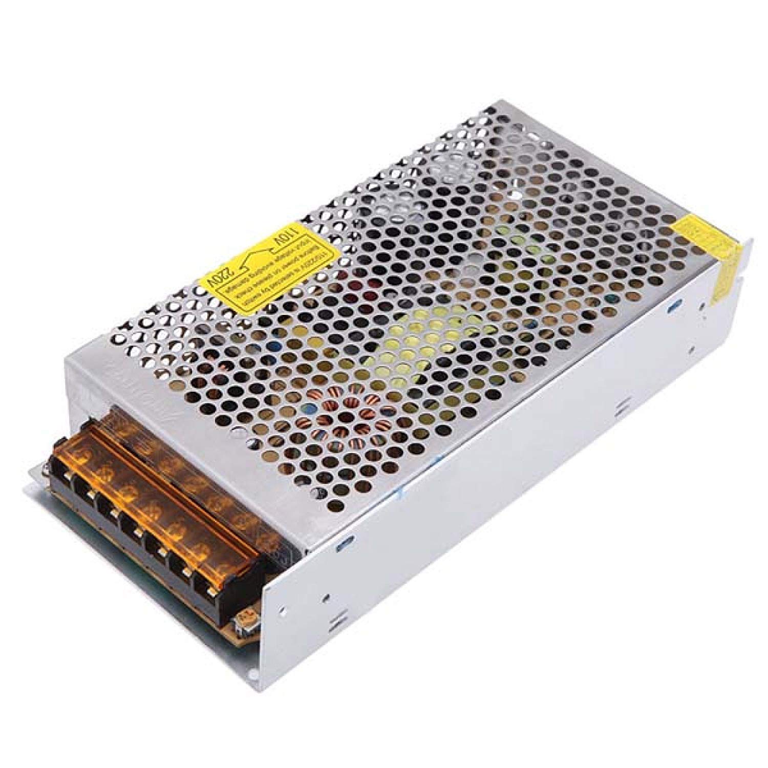 Alimentatore 10A 12V Striscia Led Trasformatore 10 Ampere Stabilizzato 220V 120W [Classe di efficienza energetica A]