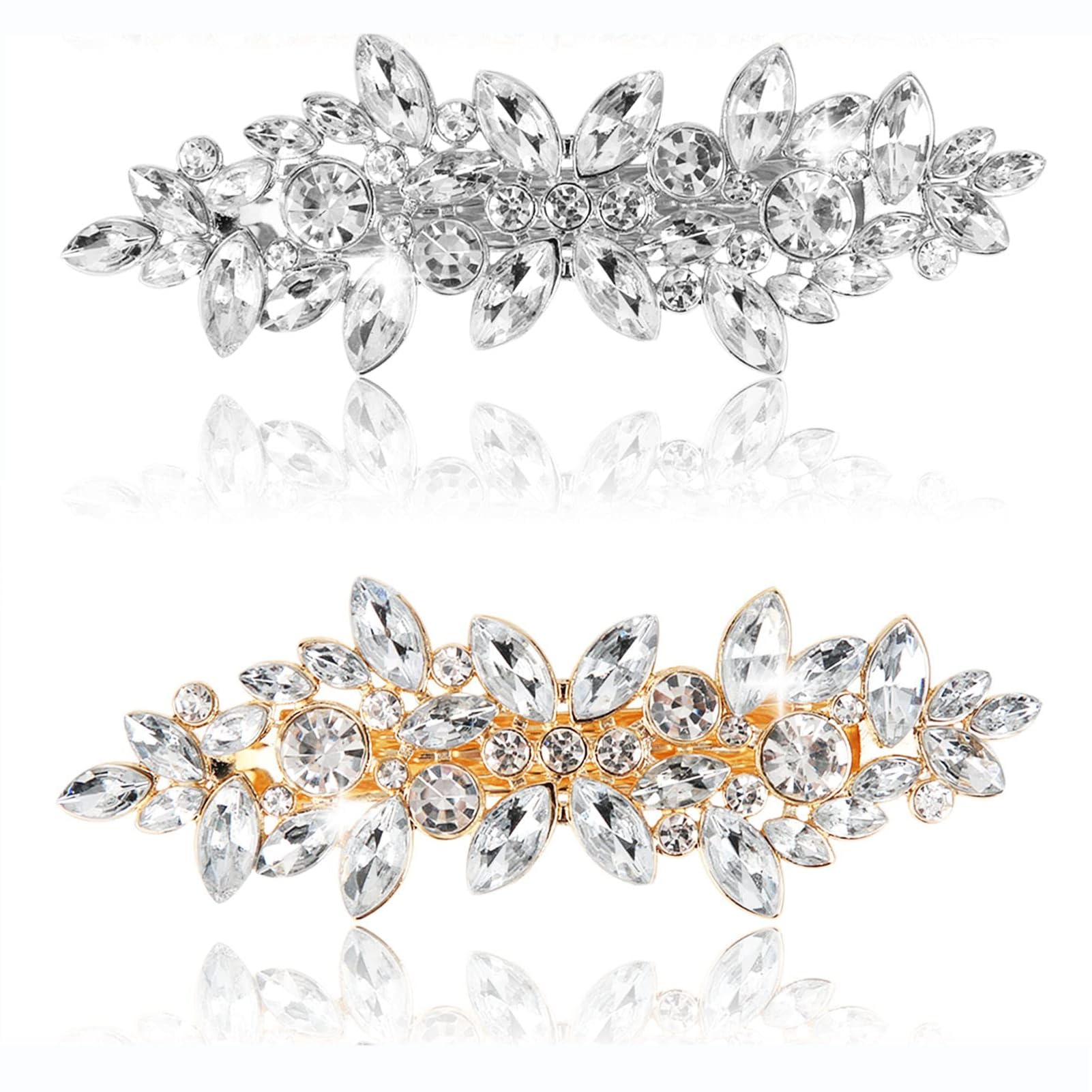 Diamante Rhinestone Hair Clips