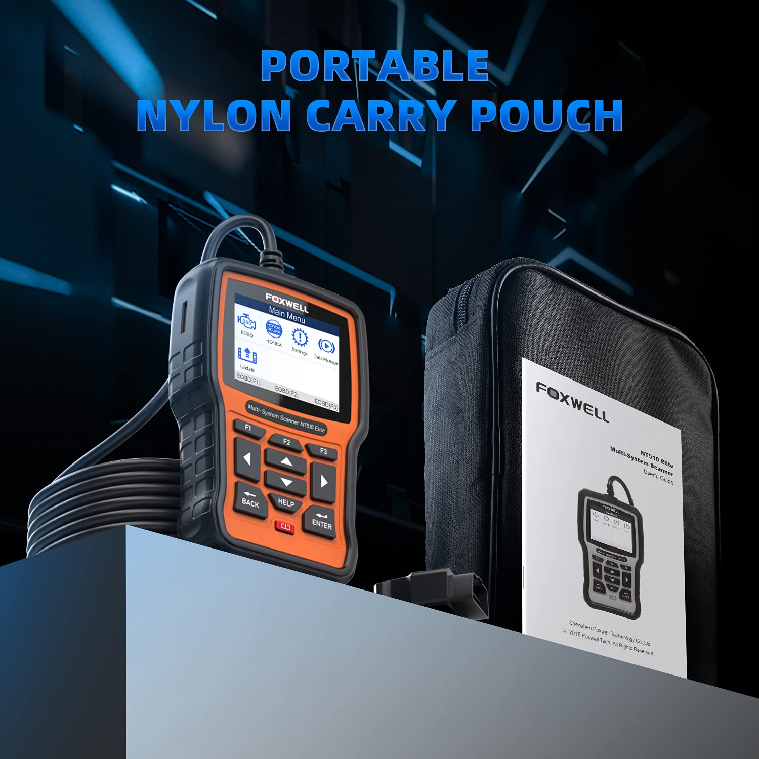 FOXWELL OBD2 Scanner Automotive Code Reader for Honda Acura, All System