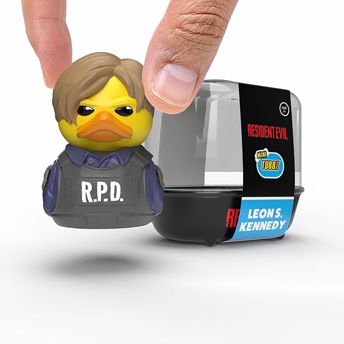 TUBBZ Mini: Resident Evil - Leon S Kennedy Cosplaying Rubber Duck Vinyl Figure
