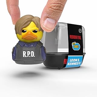 Director Confirms Leon Won't Be in Next Resident Evil Movie 11 714CReR I1L. AC UL320 TUBBZ Mini: Resident Evil - Leon S Kennedy Cosplaying Rubber Duck Vinyl Figure