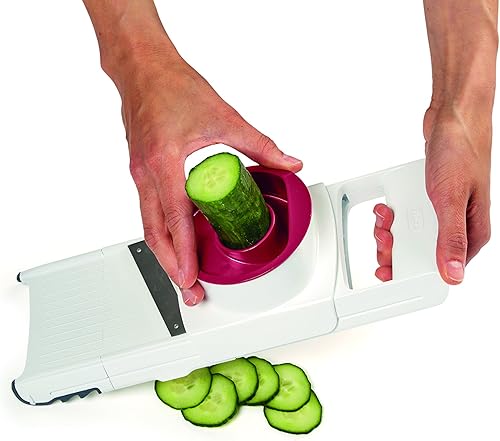 Miniatura 8 de Zyliss E900027 - Cortador y rallador 4 en 1, blancorojo