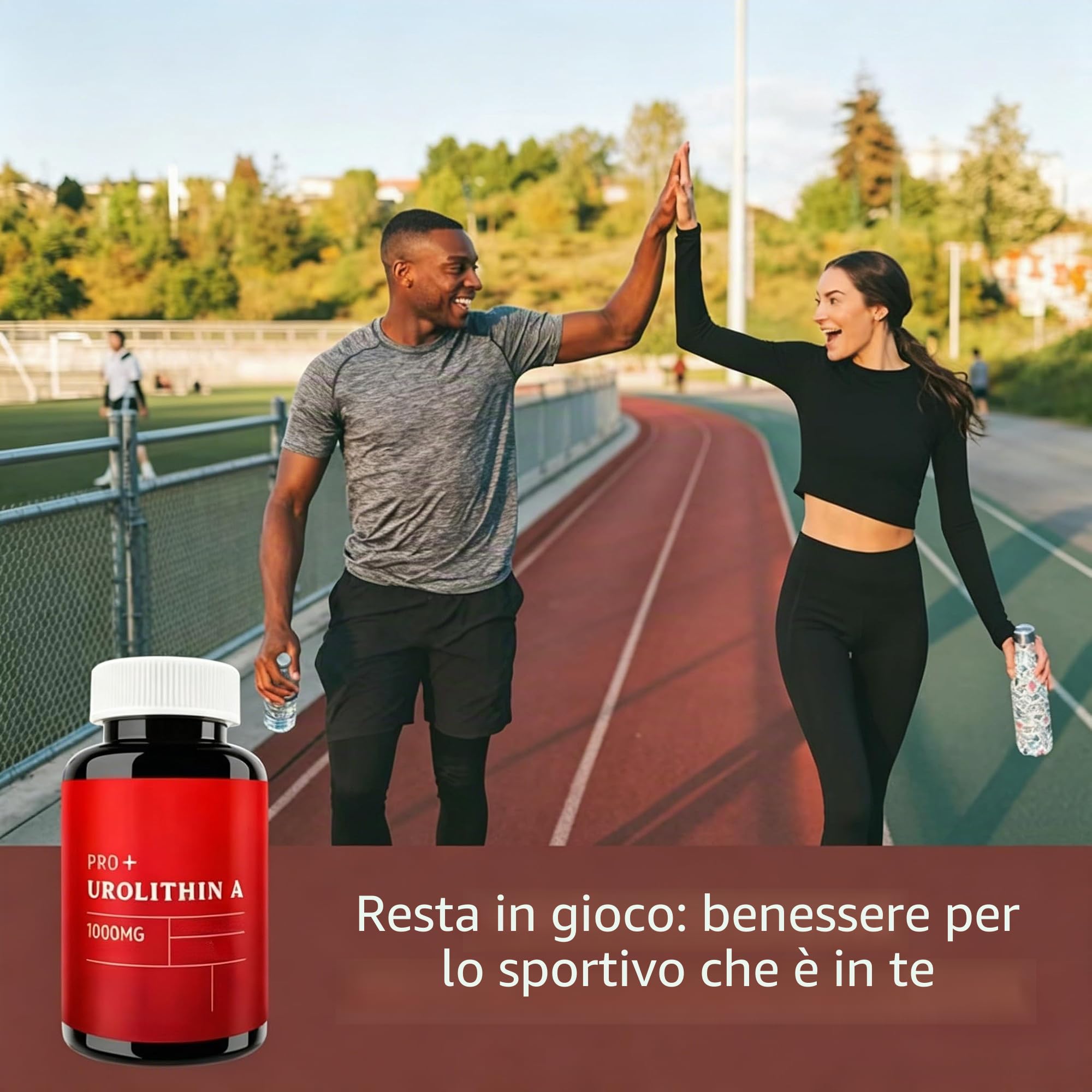 Urolitina A 1000mg (98,9% purezza), rinnovamento cellulare e supporto mitocondriale, sostegno muscolare ad alta concentrazione