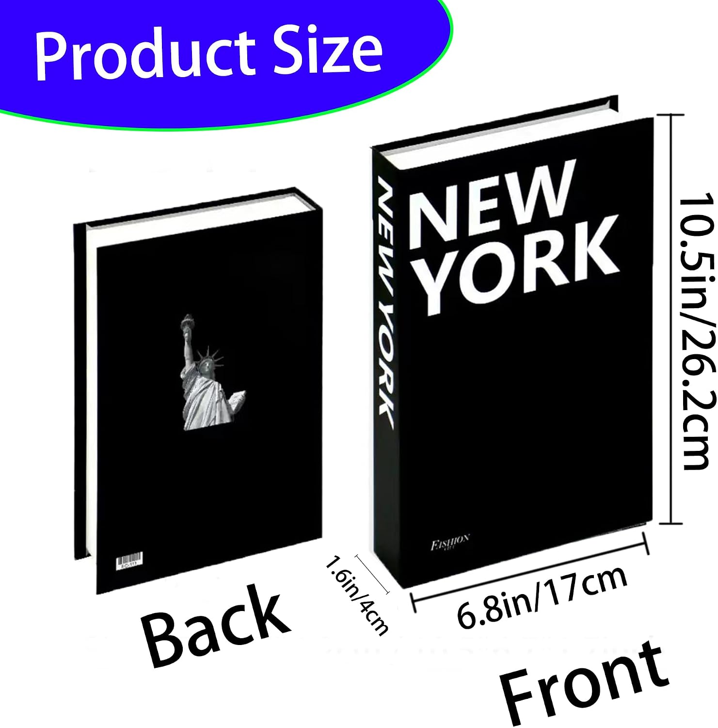 4 Pack Decorative Books for Home décor, forCoffee Table Books Decor ， Bookshelf Decor， Faux for Decoration, Bookshelf Fake Stuff, Decorative Books forHome Sweet Stacked Books