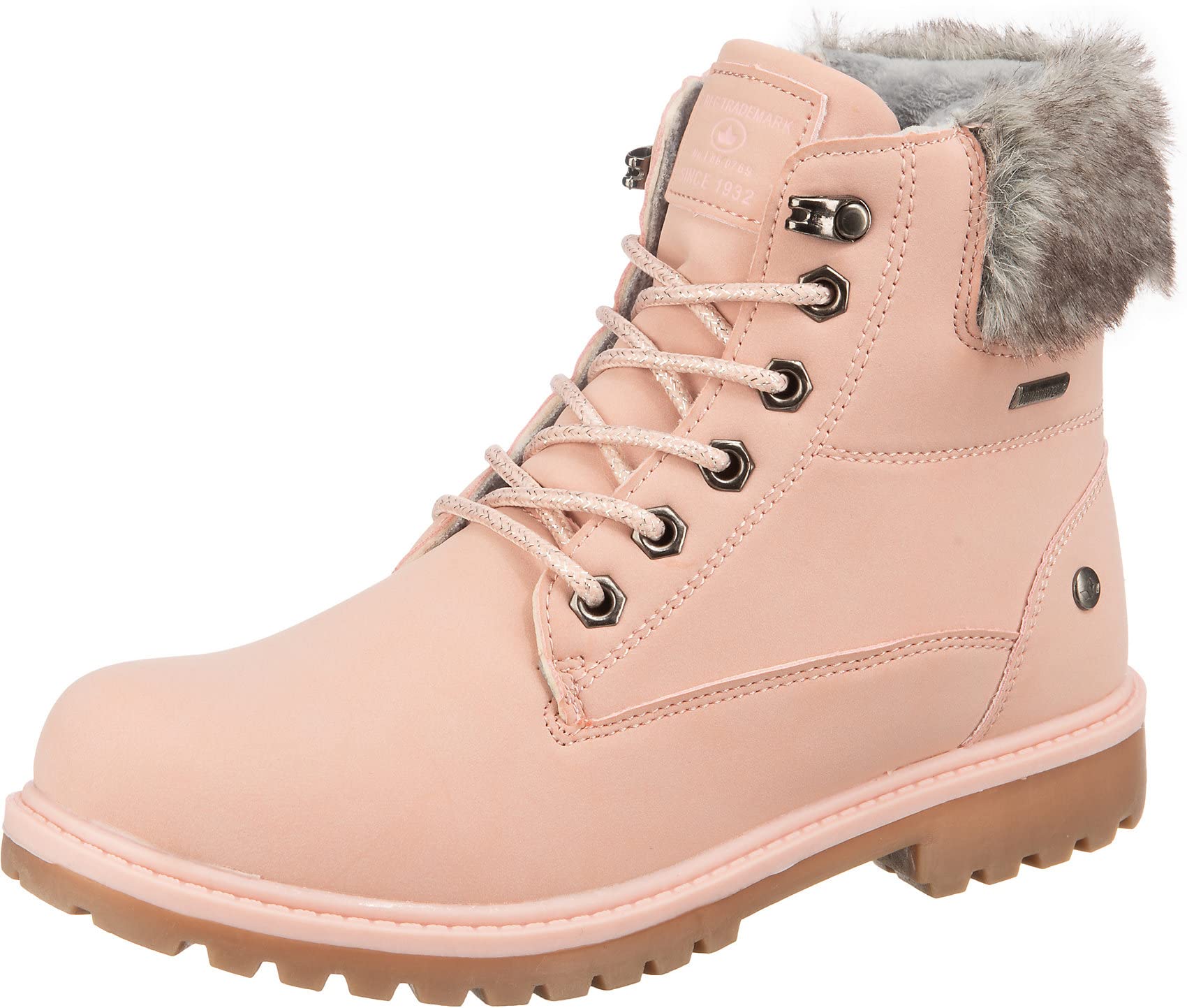 Lico Women's Anouk Fashion Boot, rosa, 4 UK