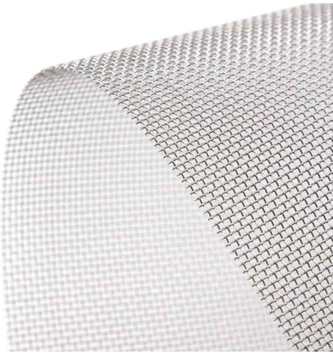 Jaliwala Stainless Steel 304 Mosquito Woven Wire Mesh Sheet, 16 Mesh, 0.4mm Hole, 1.2 mm Thick, for Air Ventilation, Window Screen, Mosquito Net, Rat Mesh, Jali for Window (1 Meter x 3 Meter)-image-21