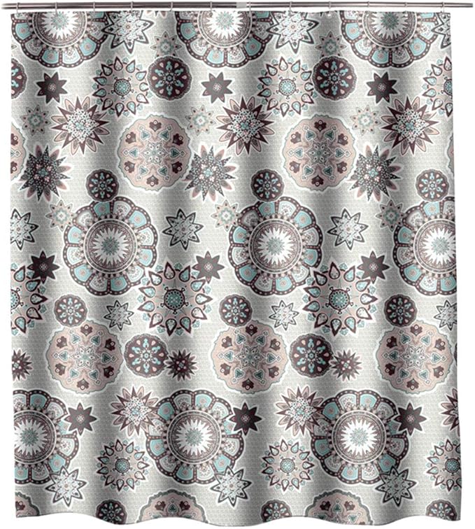 Waterproof Mould and Mildew Resistant Bathroom Curtain As Purple 200 *