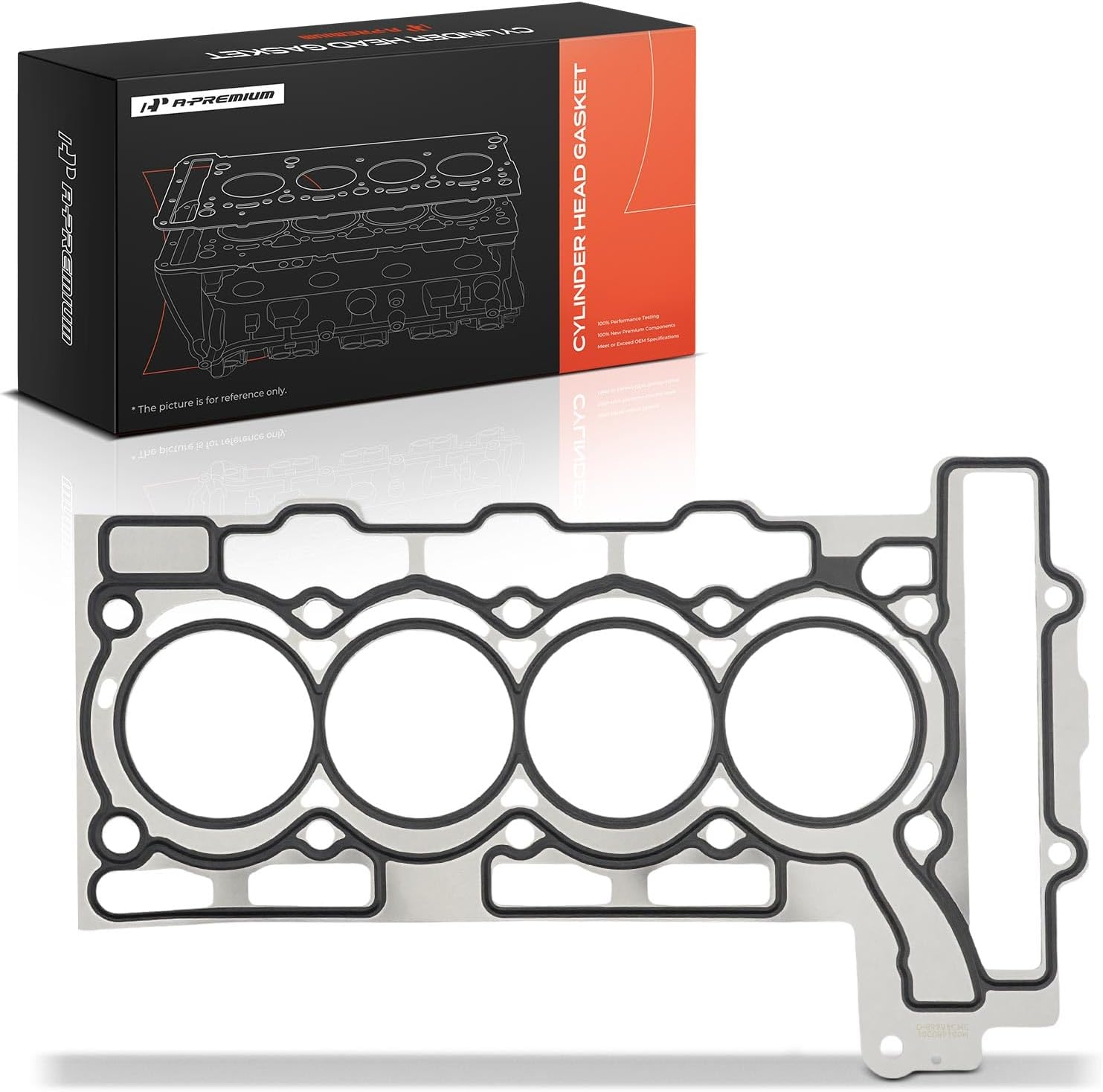 A-Premium L4 1.6L Engine Cylinder Head Gasket Compatible with Mini Cooper 2007-2015, Cooper Countryman 2011-2016, Cooper Paceman 2013-2016, Multi-Layer Steel