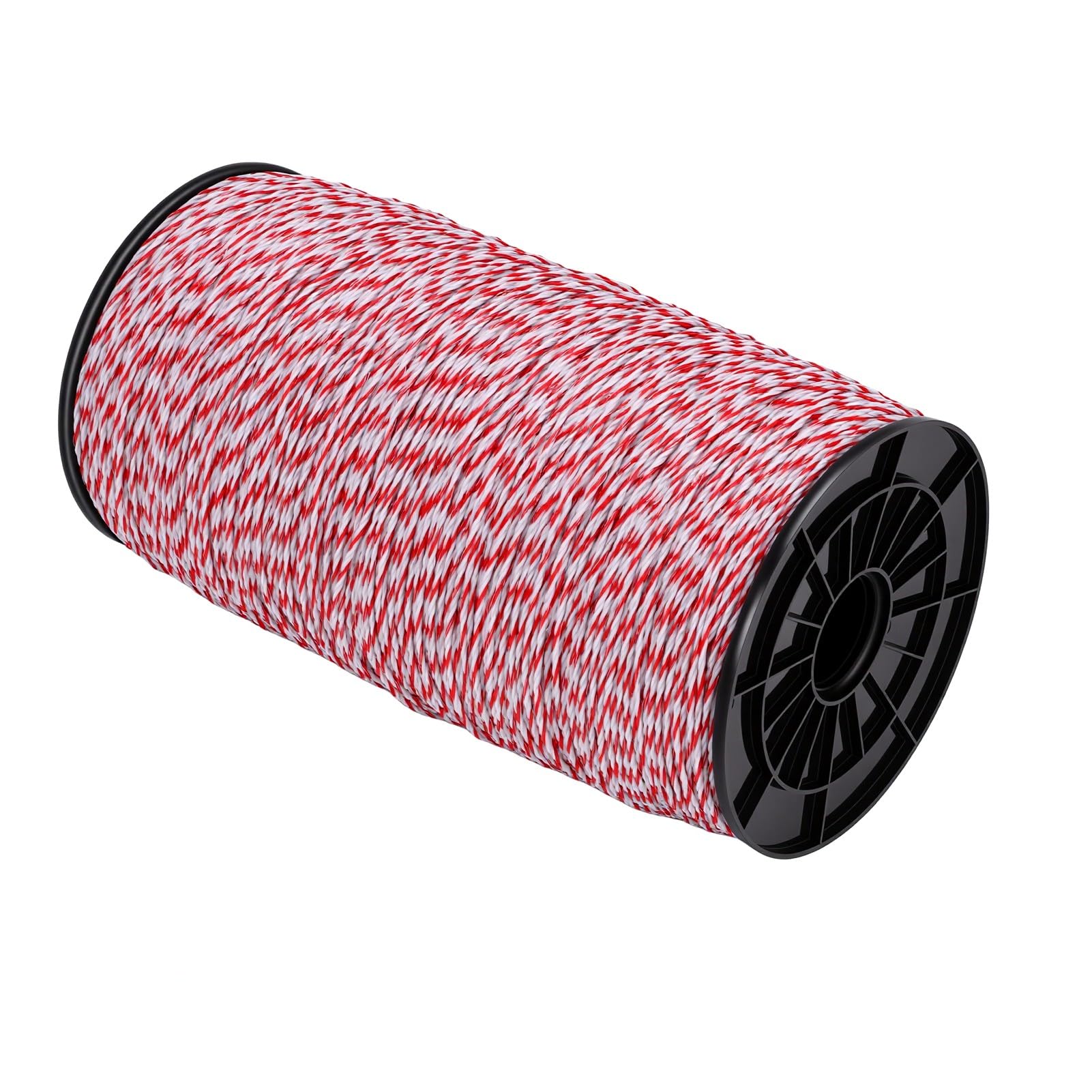 HEEPDD Alambre Eléctrico para Cercas, Cable Polywire de Acero Inoxidable 3280 Ft 1000 M para Ganado y Caballos, Alta Conductividad PE for Seguridad Agrícola