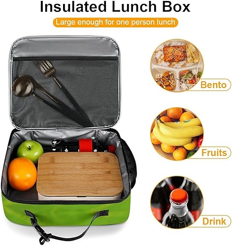 Miniatura 7 de Muishi Jewel Bug Beetle - Lonchera reutilizable con aislamiento, bolsa enfriadora, lonchera para comida y comida, bolsa de mano para mujeres, niños,