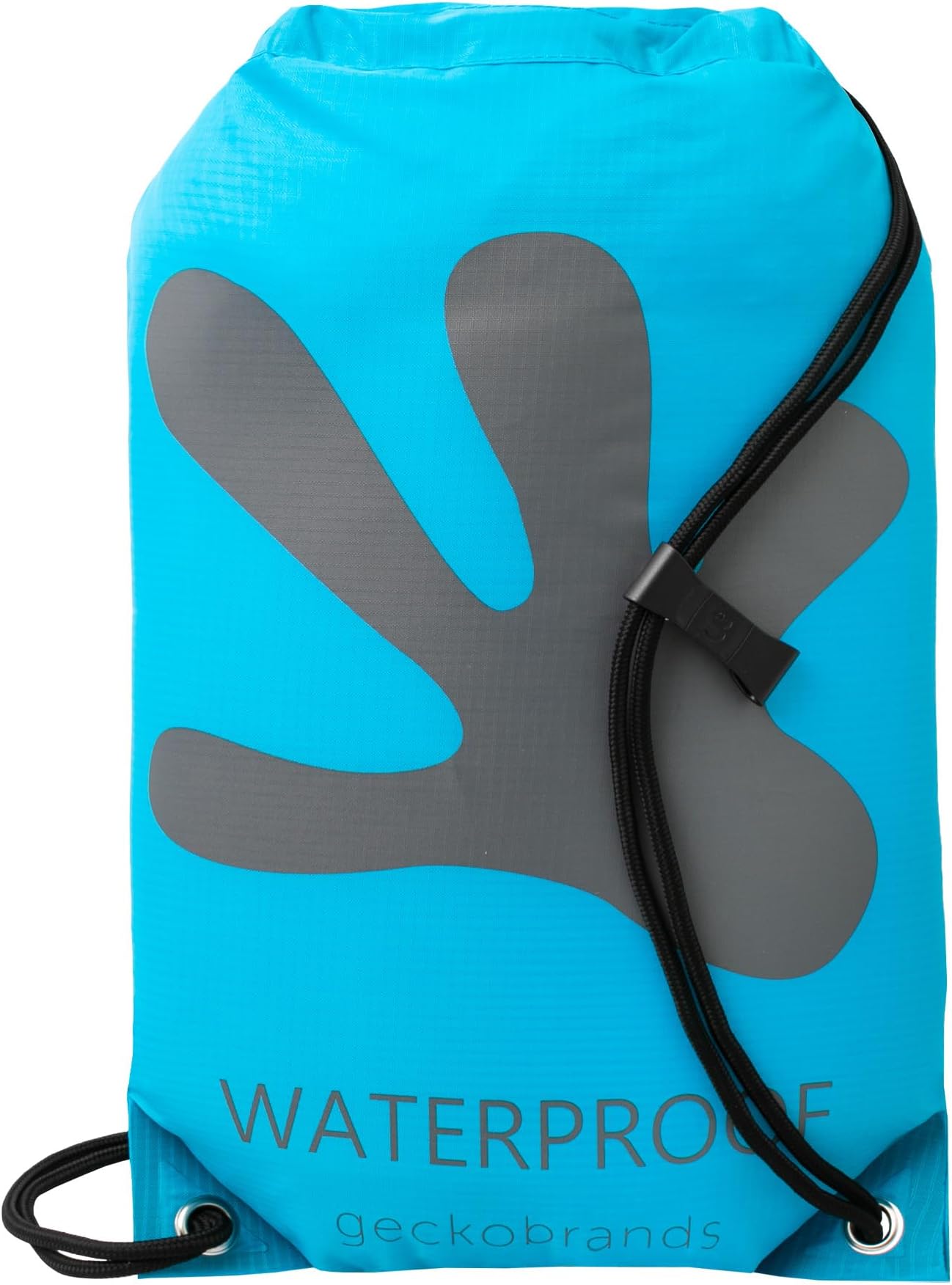 geckobrands Embark 10L Drawstring Backpack – Waterproof, Lightweight Dry Bag for Beach, Hiking, and Light Water Activities