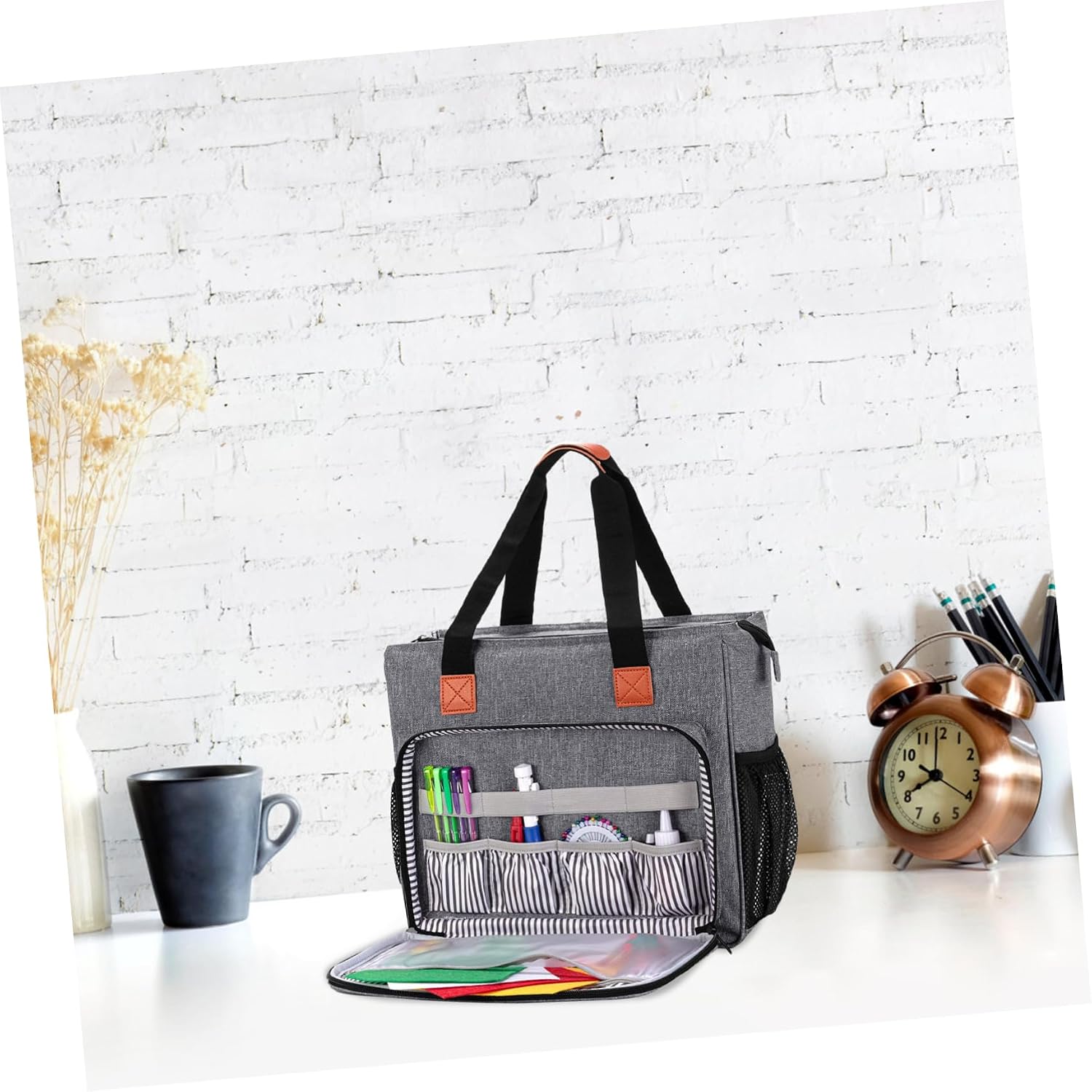 Gadpiparty Household Embroidery Tools Pouch Multi-functional Storage Bag Pen Bag Craft Organizers and Storage for Boys and Girls