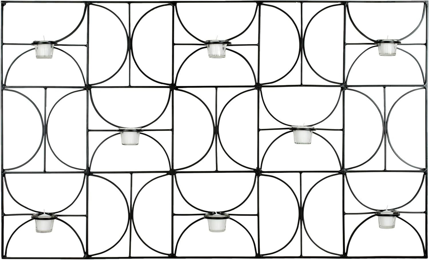 Safavieh Wall Art Collection Flourished Square Candle Holder Wall Sconce