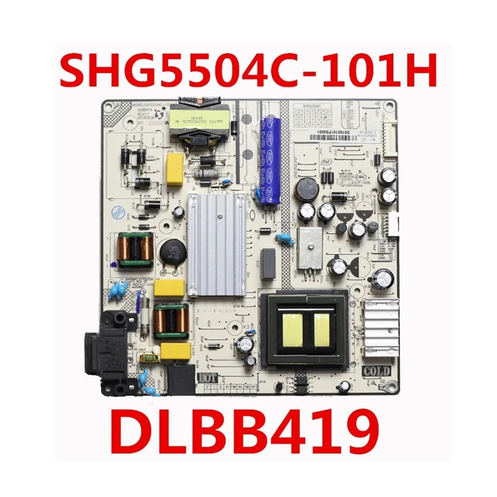 Scheda Di Alimentazione TV SHG5504C-101H DLBB419 SHG5504C 101H Accessori TV SHG5508C101H