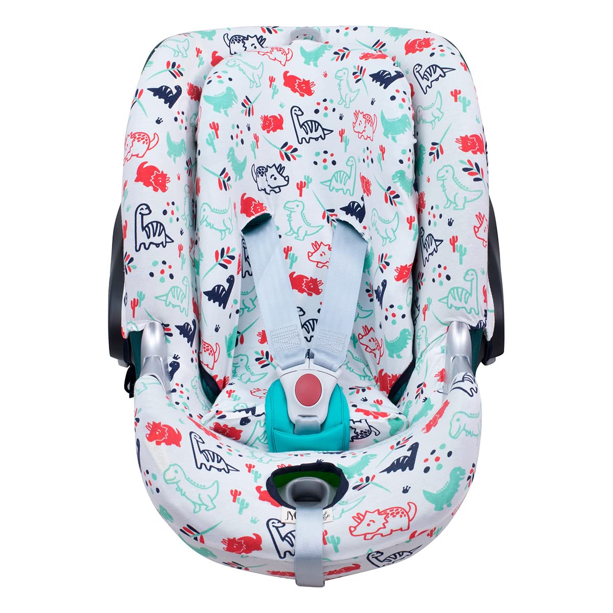 JYOKO KIDS Funda Compatible con Romer Kidfix II XP SICT kidfix2 S, Kidfix Z - Line (CON OJAL, FLUOR HEART) — view 47