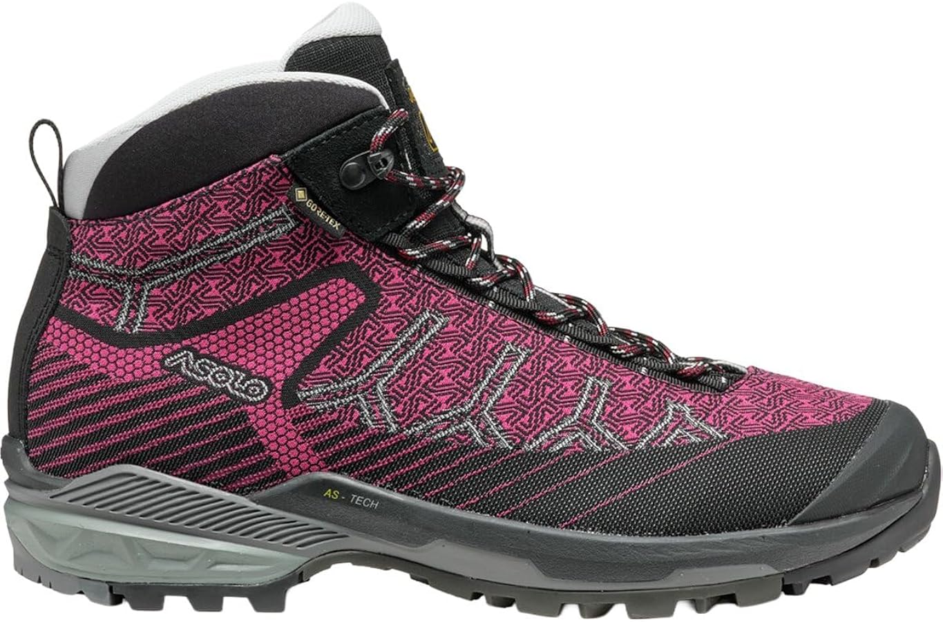 Amazon.com | ASOLO Falcon Evo Jaquard Gv Ml Black/Magenta 6.5