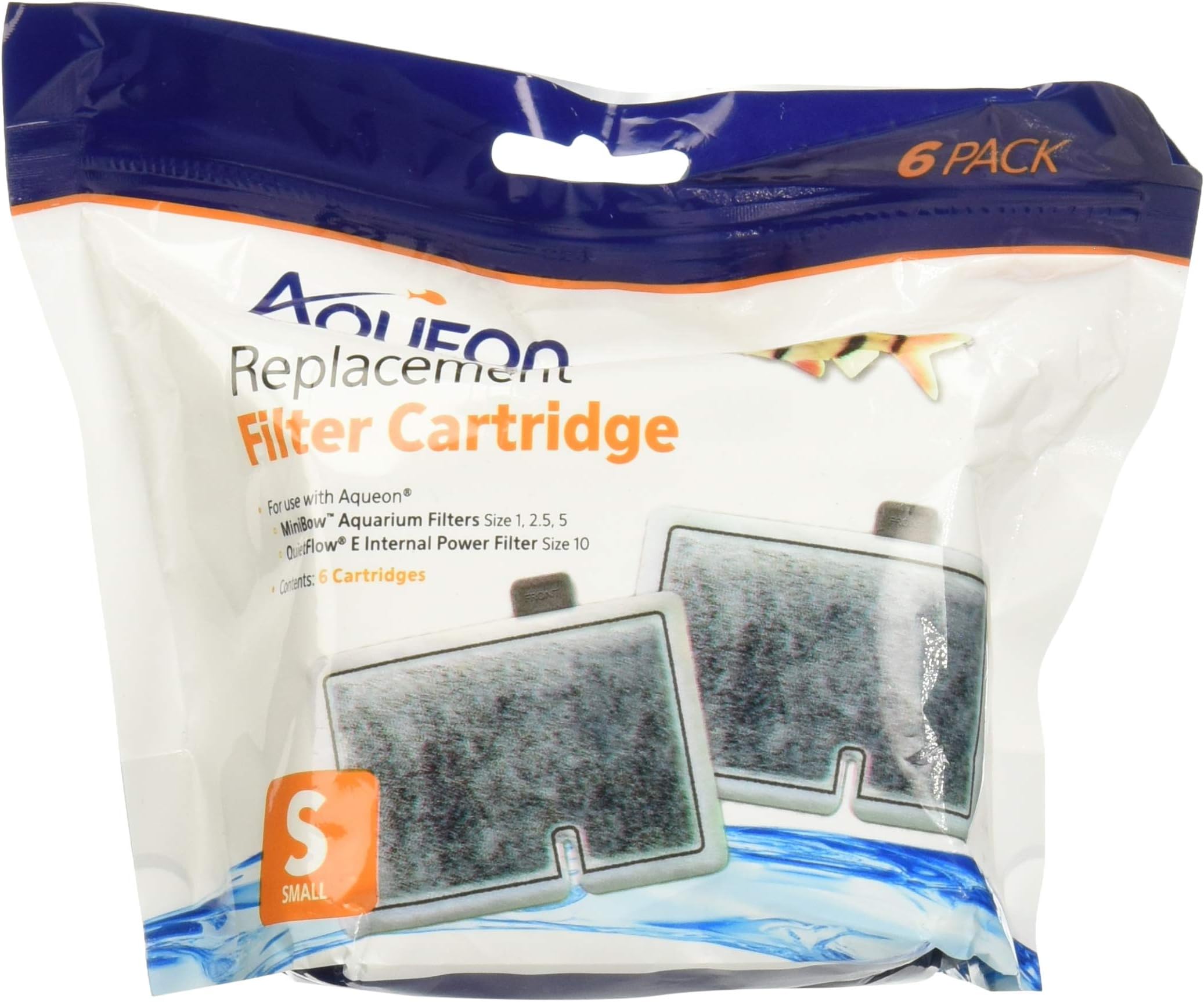 Aqueon (2 Pack) Minibow Replacement Filter Cartridge Size