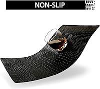 Vista 6 de Set of 4 Faux Leather Placemats, PU Table Mats, Waterproof, Stain Resistant, Heat Resistant, Easy to Clean for Kitchen Dining Table,Conference Table