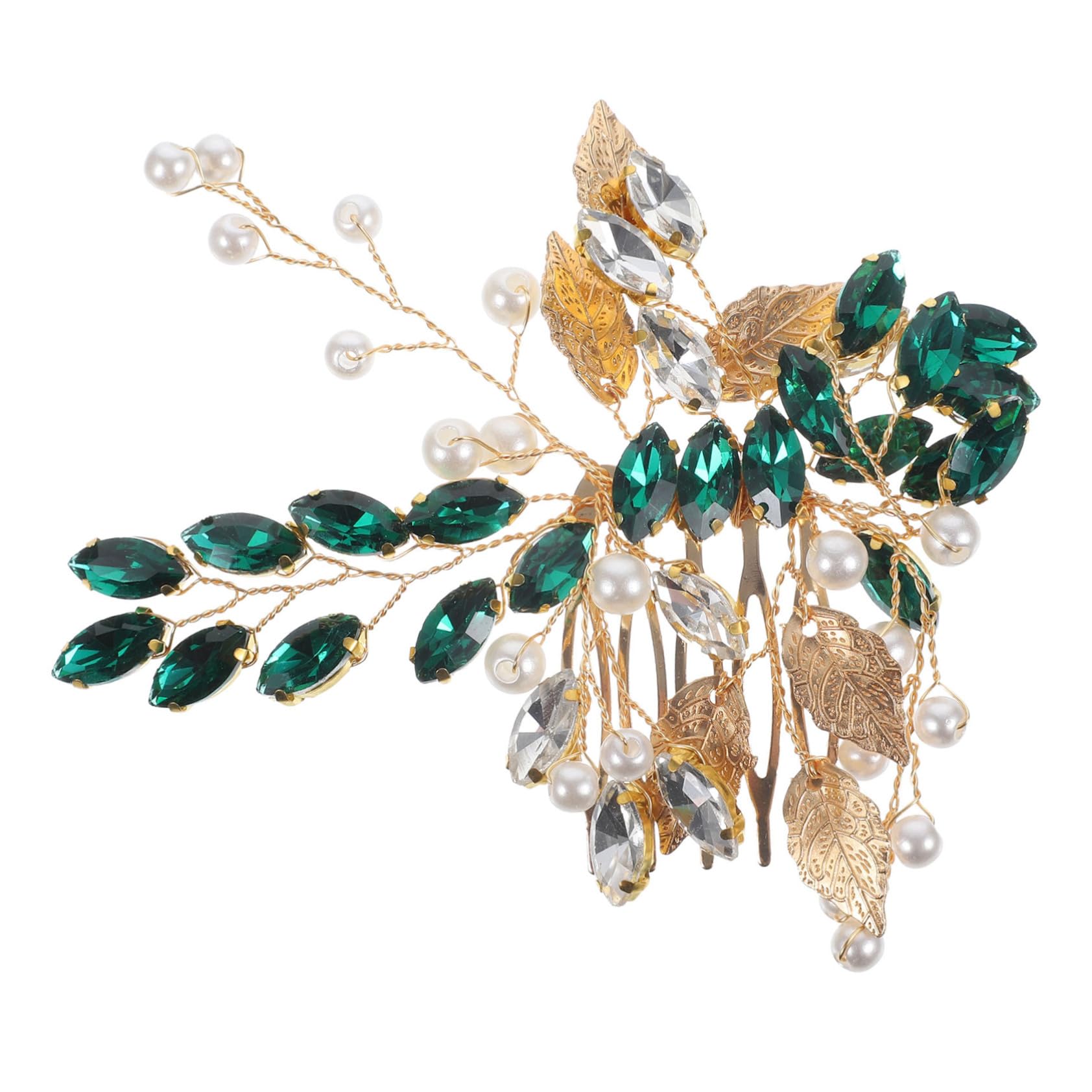 Healeved 5pezzi Pettine Rhinestone Accessorio Elegantper Acconciature Matrimonio Decorazionper e Ragazze Per Cerimonie e Speciali