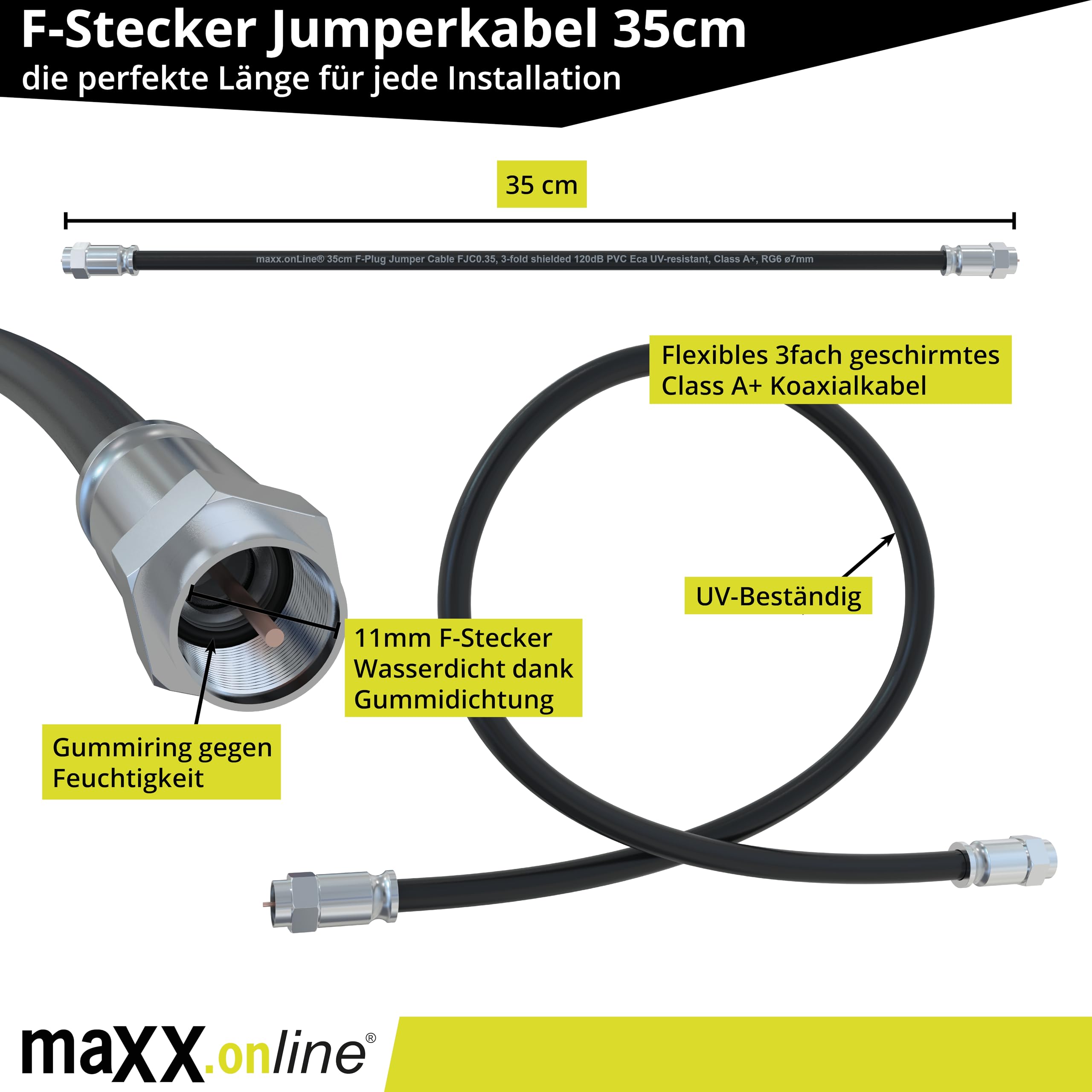 Juego de montaje de televisión por cable para 6 participantes, amplificador de conexión doméstica y distribuidor de televisión por cable con placa de montaje de 300 x 400 x 18 mm,