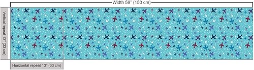 Vista 545 de Ambesonne - Tela de punto elástica