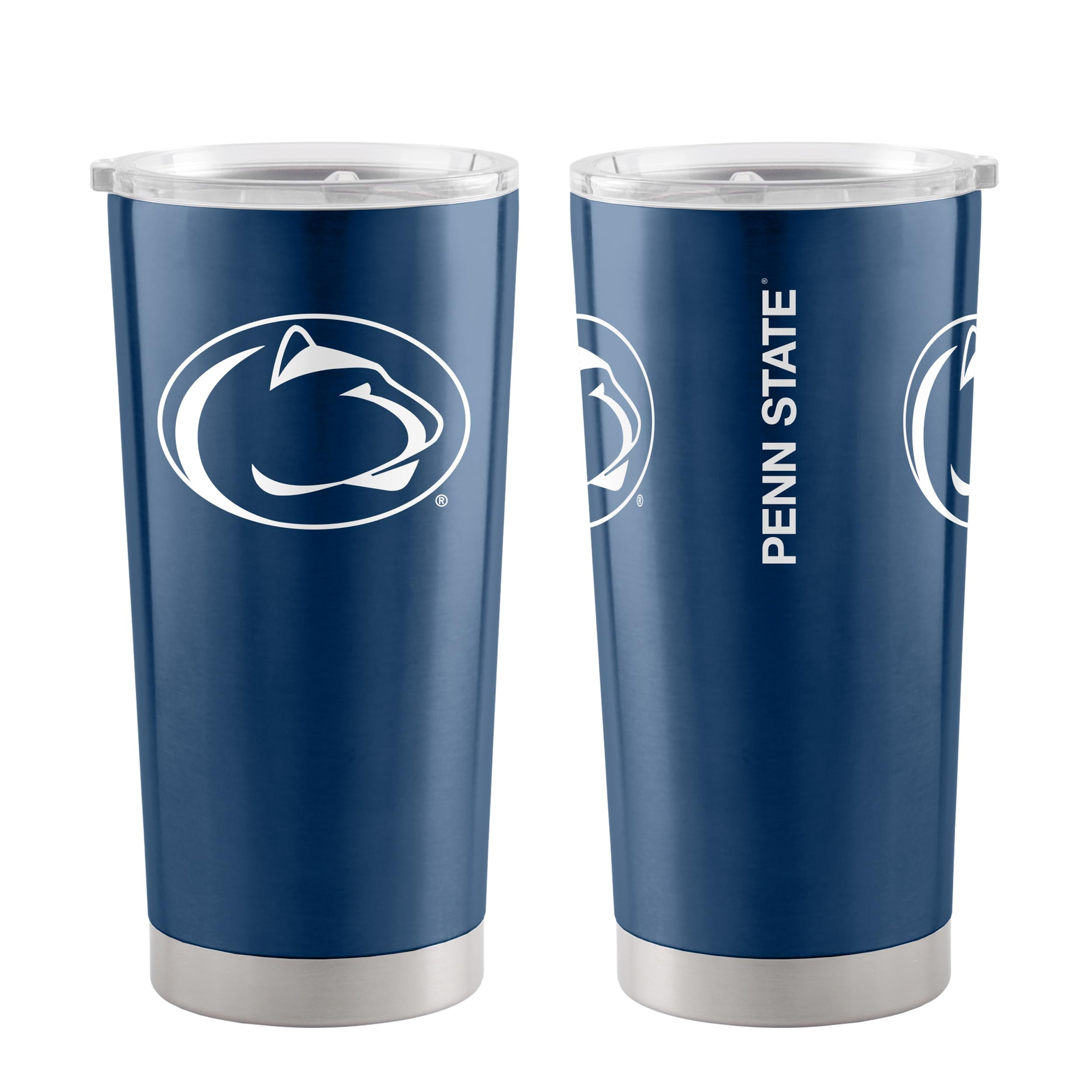 Logo Brands 20 oz Powder Coat Tumbler- Insulated Tumbler with Lid for Water, Iced Tea or Coffee, Smoothie and More