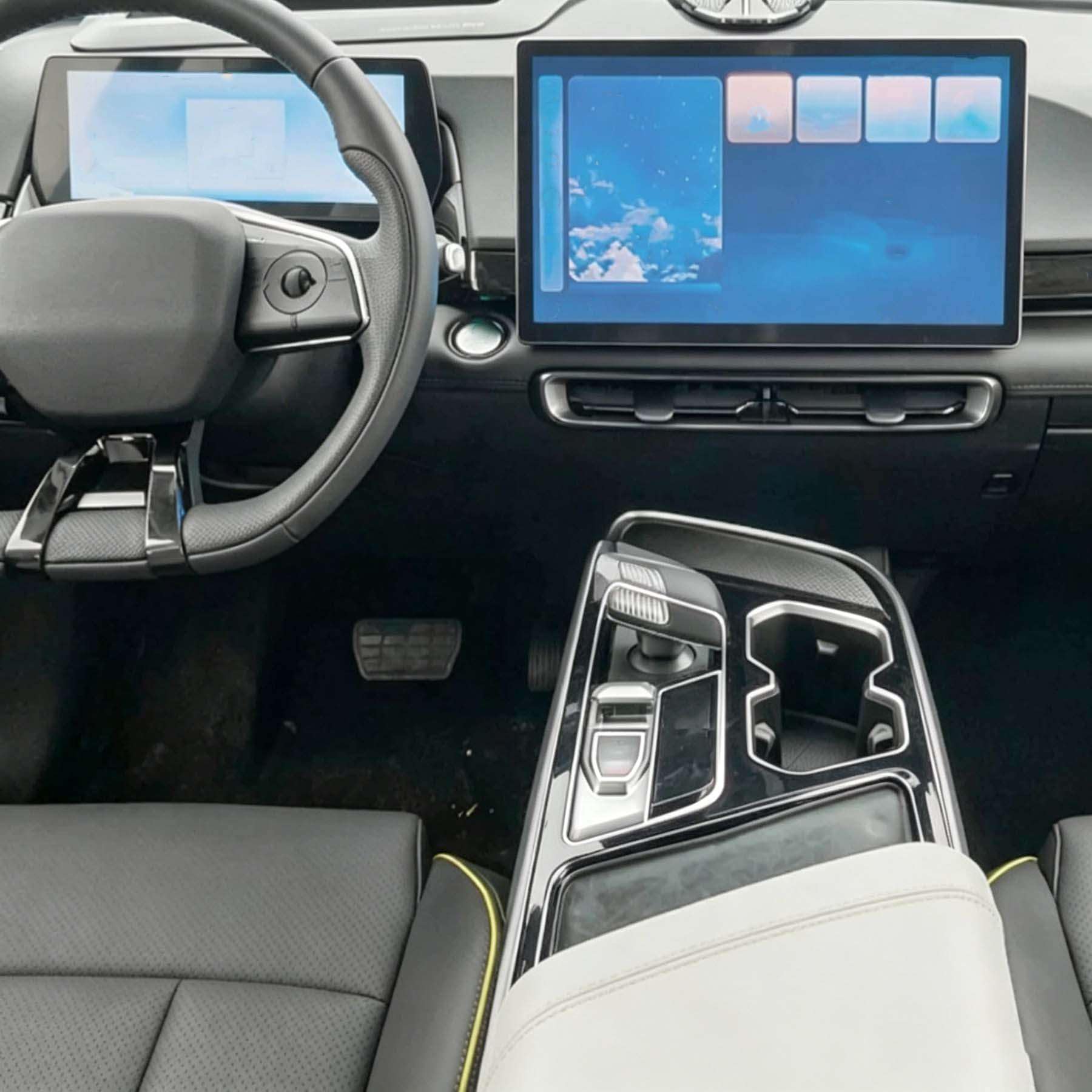 Film de protection anti-rayures en TPU pour console BAIC Beijing X55 II