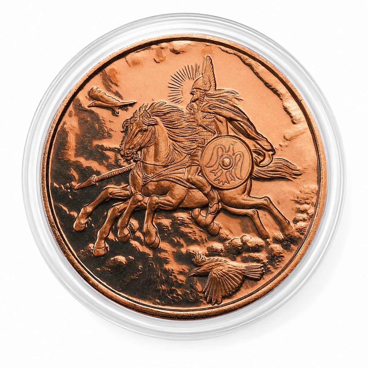 Amazon.com: Odin's Steed Sleipnir Nordic 1 oz Pure .999 Copper