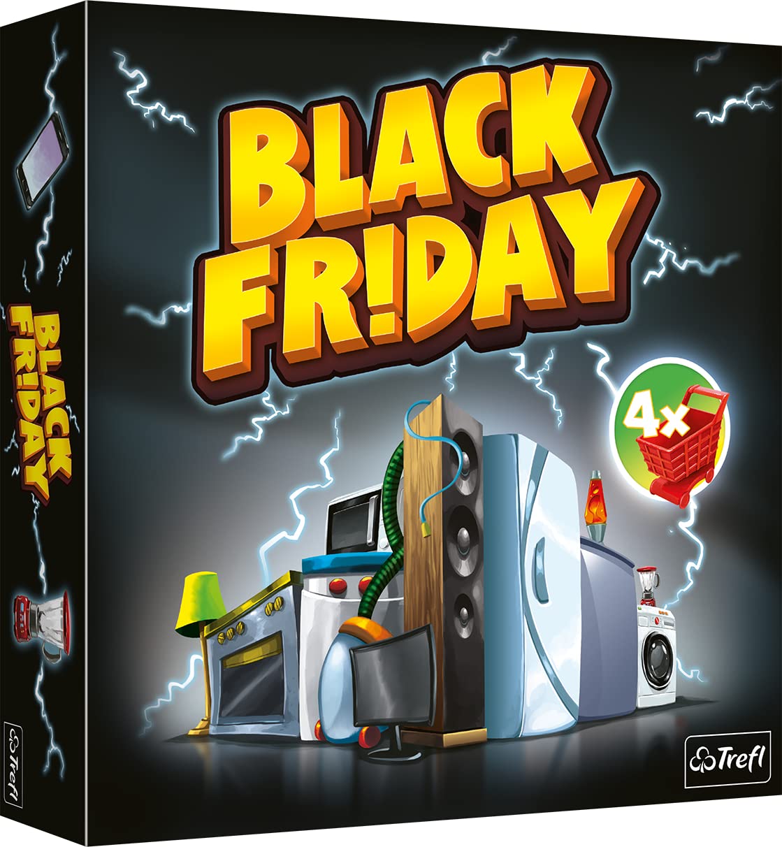 Trefl - Crazy Sale Strategiespiel | Familienbrettspiel, Bauern-Körbe, Planung und Ressourcenmanagement, für Erwachsene und Kinder ab 10 Jahren