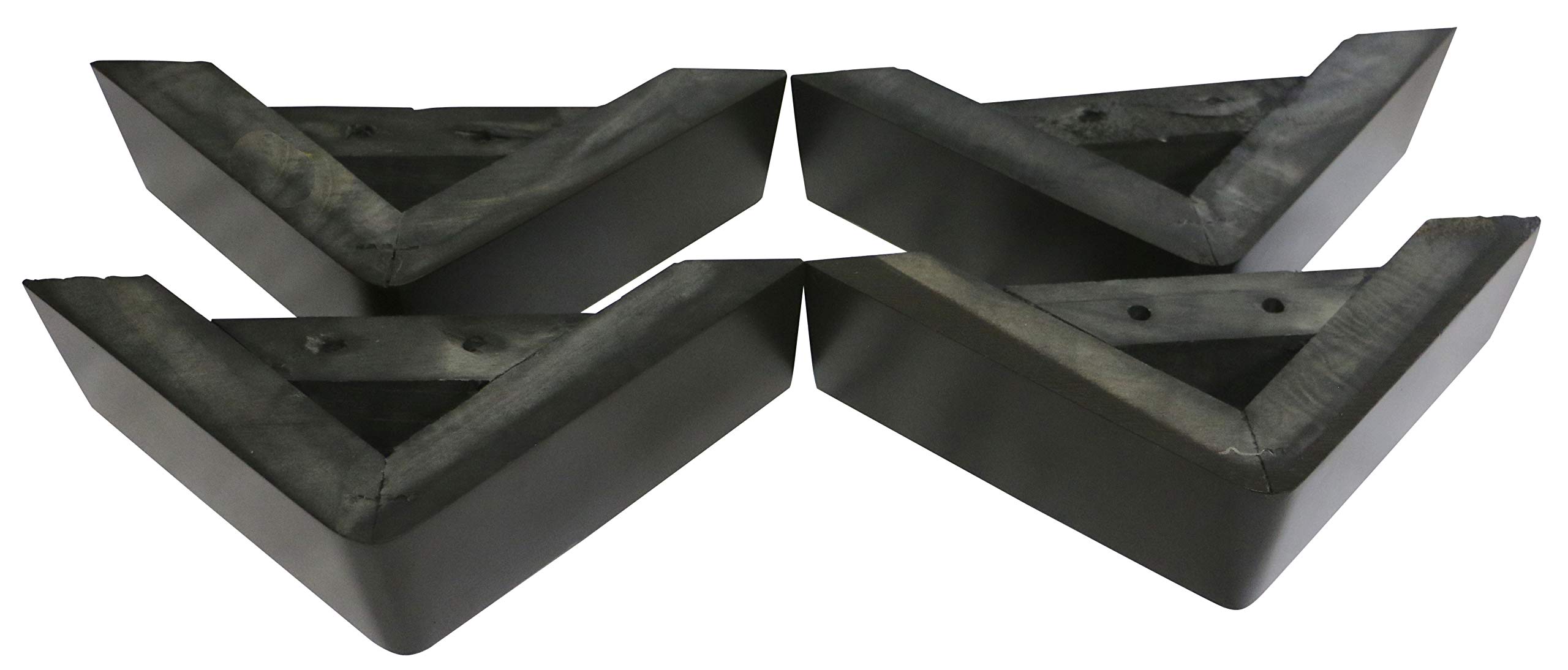 Recliner-Handles Replacement Sofa Sectional Couch Love Seat Ottoman Leg Triangular Cherry 1 7/8 Inch Tall (Set of 4)