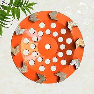 180mm 7 inch Arrow Diamond Grinding Cup Wheel to Remove Paintings on Concrete Floor General Purpose Grinding/Cement Slab/Floor Driveway