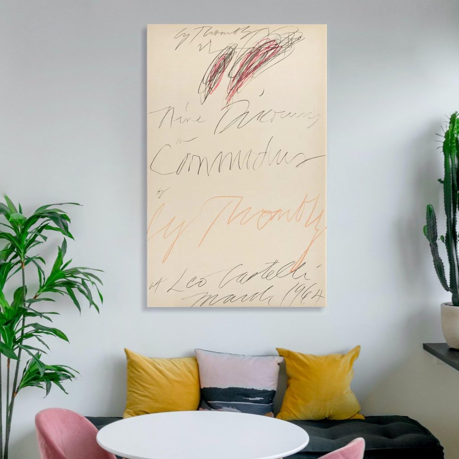 Amazon.co.jp: Cy Twomblyサイ・トゥオンブリー《無題》抽象展